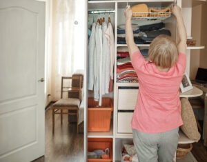 Home care can help seniors through the process of organizing and decluttering their homes.